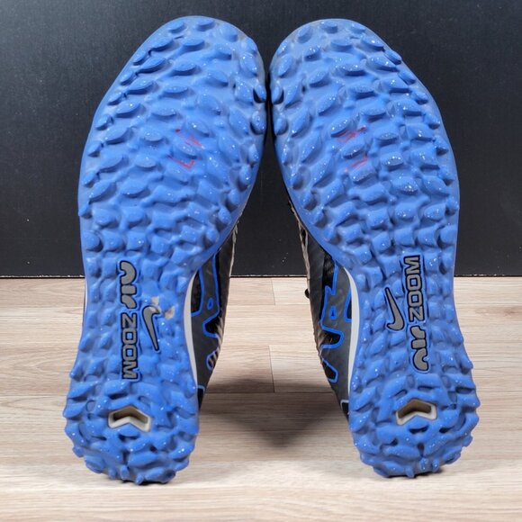 Nike Zoom Mercurial Superfly 9 Academy TF Soccer Shoes Mens 7 Black DJ5629-040 - Picture 5 of 9